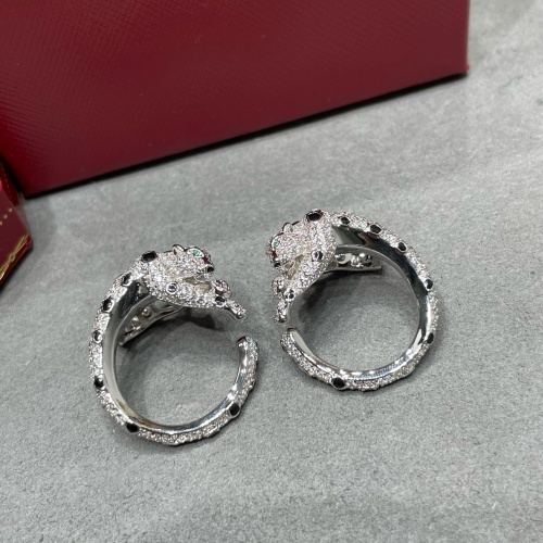 Replica Cartier Earrings For Women #1160820 $76.00 USD for Wholesale