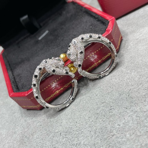 Replica Cartier Earrings For Women #1160820 $76.00 USD for Wholesale