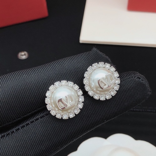 Replica Valentino Earrings For Women #1160913 $27.00 USD for Wholesale