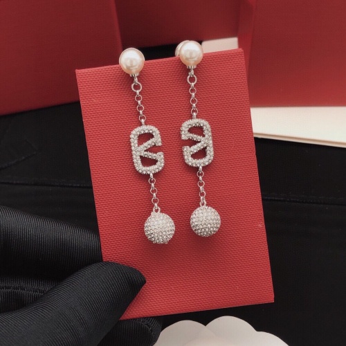 Replica Valentino Earrings For Women #1160921 $36.00 USD for Wholesale