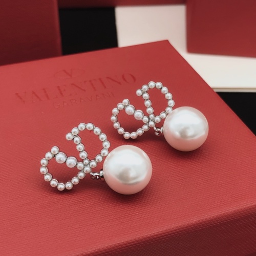 Replica Valentino Earrings For Women #1160930 $32.00 USD for Wholesale