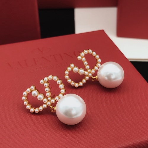 Replica Valentino Earrings For Women #1160931 $32.00 USD for Wholesale