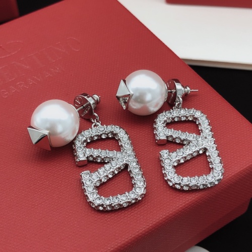 Replica Valentino Earrings For Women #1160933 $32.00 USD for Wholesale