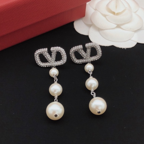 Replica Valentino Earrings For Women #1160934 $34.00 USD for Wholesale