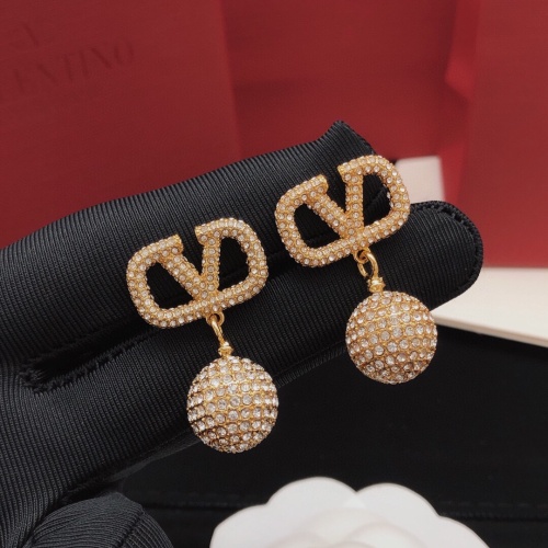 Replica Valentino Earrings For Women #1160935 $36.00 USD for Wholesale