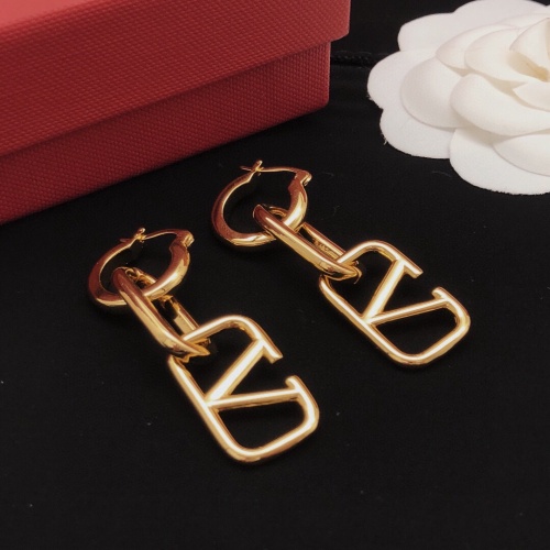 Replica Valentino Earrings For Women #1160937 $29.00 USD for Wholesale