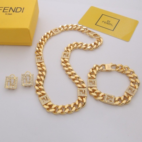 Fendi Jewelry Set #1160954 $80.00 USD, Wholesale Replica Fendi Jewelry Set