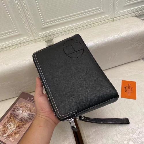 Replica Hermes AAA Man Wallets #1160964 $64.00 USD for Wholesale