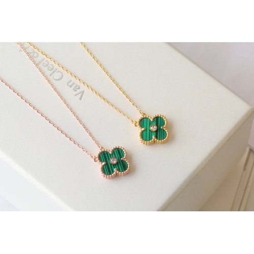 Replica Van Cleef & Arpels Necklaces For Women #1161033 $25.00 USD for Wholesale