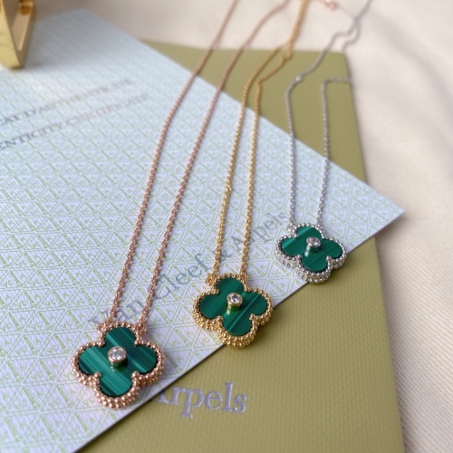 Replica Van Cleef & Arpels Necklaces For Women #1161033 $25.00 USD for Wholesale