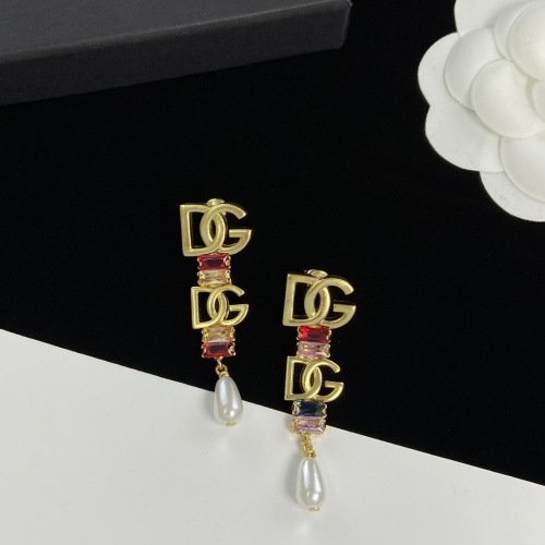 Replica Dolce & Gabbana D&G Earrings For Women #1161054 $29.00 USD for Wholesale