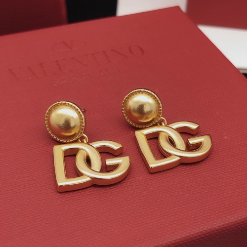Replica Dolce & Gabbana D&G Earrings For Women #1161272 $27.00 USD for Wholesale
