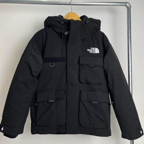 The North Face Down Feather Coat Long Sleeved For Unisex #1161278 $145.00 USD, Wholesale Replica The North Face Down Feather Coat