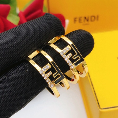Replica Fendi Earrings For Women #1161302 $29.00 USD for Wholesale