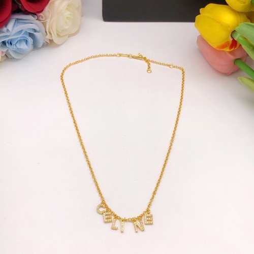 Celine Necklaces #1161333 $32.00 USD, Wholesale Replica Celine Necklaces