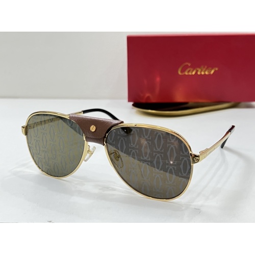 Cartier AAA Quality Sunglassess #1161399 $48.00 USD, Wholesale Replica Cartier AAA Quality Sunglassess