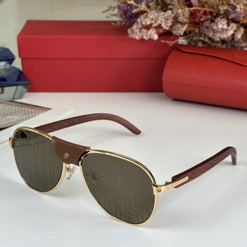 Cartier AAA Quality Sunglassess #1161408