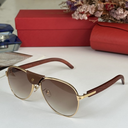 Cartier AAA Quality Sunglassess #1161409
