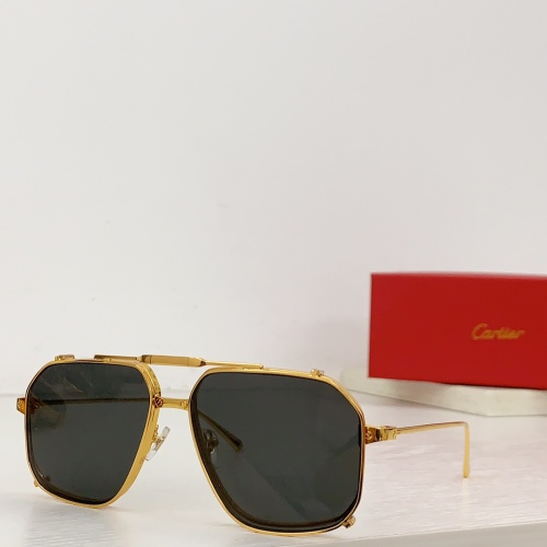Cartier AAA Quality Sunglassess #1161418 $64.00 USD, Wholesale Replica Cartier AAA Quality Sunglassess