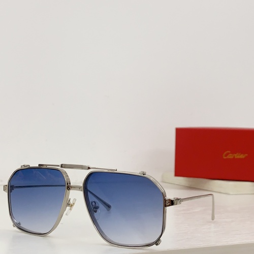 $64.00 USD Cartier AAA Quality Sunglassess #1161421