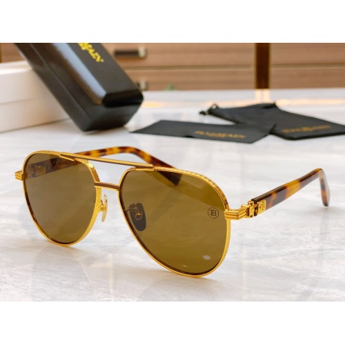 Balmain AAA Quality Sunglasses #1161435 $64.00 USD, Wholesale Replica Balmain AAA Quality Sunglasses