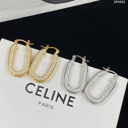 Replica Celine Earrings For Women #1161512 $34.00 USD for Wholesale