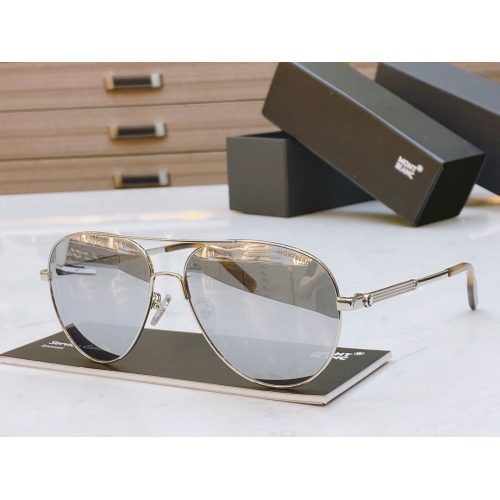 Montblanc AAA Quality Sunglasses #1161659 $52.00 USD, Wholesale Replica Montblanc AAA Quality Sunglasses