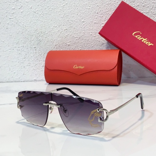 Cartier AAA Quality Sunglassess #1161696