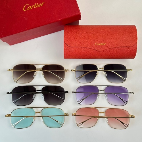 Replica Cartier AAA Quality Sunglassess #1161699 $56.00 USD for Wholesale