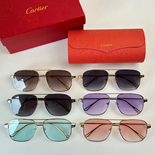 Replica Cartier AAA Quality Sunglassess #1161702 $56.00 USD for Wholesale