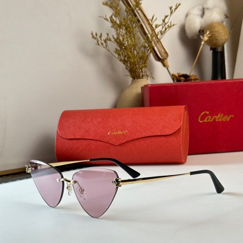 Cartier AAA Quality Sunglassess #1161710 $60.00 USD, Wholesale Replica Cartier AAA Quality Sunglassess