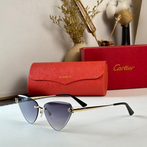 $60.00 USD Cartier AAA Quality Sunglassess #1161712
