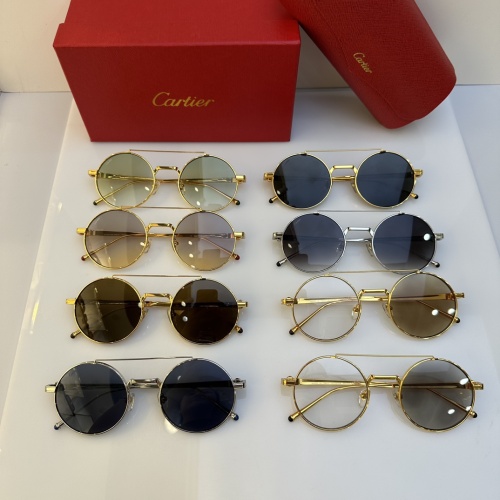 Replica Cartier AAA Quality Sunglassess #1161723 $60.00 USD for Wholesale