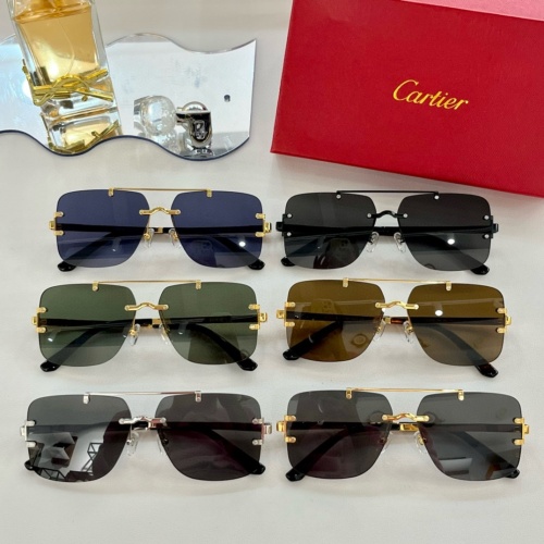 Replica Cartier AAA Quality Sunglassess #1161738 $64.00 USD for Wholesale