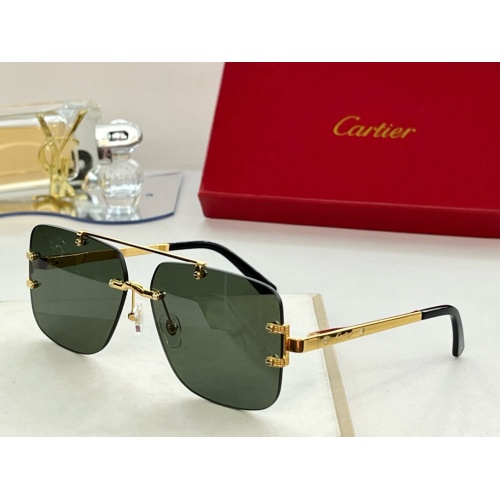 $64.00 USD Cartier AAA Quality Sunglassess #1161740