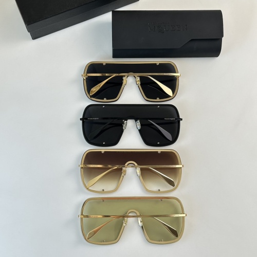 Replica Alexander McQueen AAA Quality Sunglasses #1161753 $52.00 USD for Wholesale