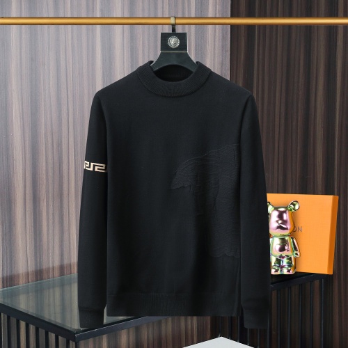 Versace Sweaters Long Sleeved For Men #1161873 $45.00 USD, Wholesale Replica Versace Sweaters