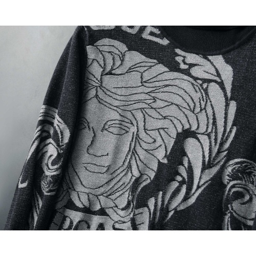 Replica Versace Sweaters Long Sleeved For Men #1161878 $45.00 USD for Wholesale