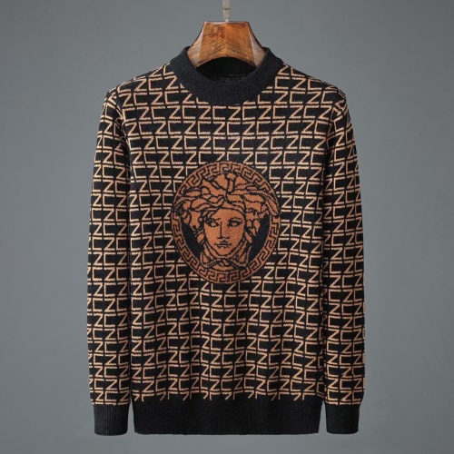 Versace Sweaters Long Sleeved For Men #1161903 $42.00 USD, Wholesale Replica Versace Sweaters