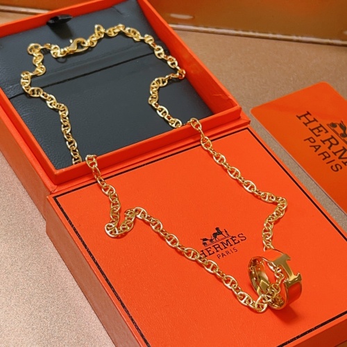Replica Hermes Necklaces #1161913 $42.00 USD for Wholesale