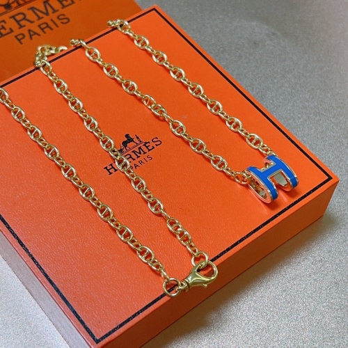 Replica Hermes Necklaces #1161914 $42.00 USD for Wholesale