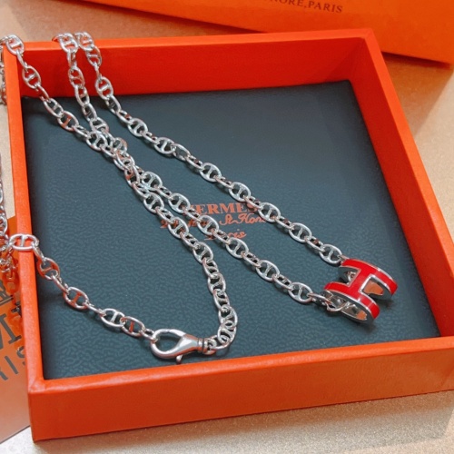 Replica Hermes Necklaces #1161915 $42.00 USD for Wholesale