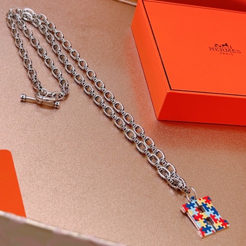 Hermes Necklaces #1161916 $52.00 USD, Wholesale Replica Hermes Necklaces