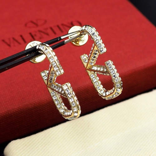 Replica Valentino Earrings For Women #1161961 $29.00 USD for Wholesale