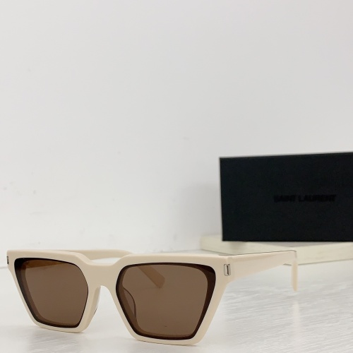 Yves Saint Laurent YSL AAA Quality Sunglasses #1161977 $60.00 USD, Wholesale Replica Yves Saint Laurent YSL AAA Quality Sunglasses