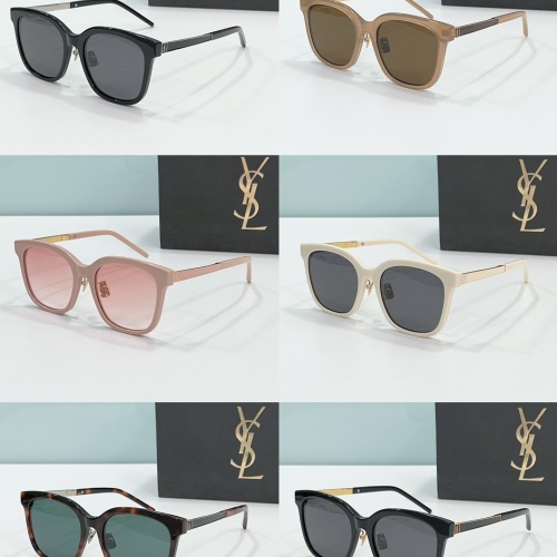 Replica Yves Saint Laurent YSL AAA Quality Sunglasses #1161986 $60.00 USD for Wholesale