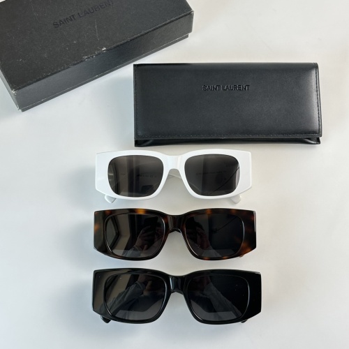 Replica Yves Saint Laurent YSL AAA Quality Sunglasses #1161996 $56.00 USD for Wholesale