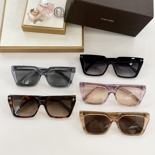Replica Tom Ford AAA Quality Sunglasses #1162000 $56.00 USD for Wholesale
