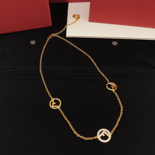 Replica Fendi Necklaces #1162005 $29.00 USD for Wholesale
