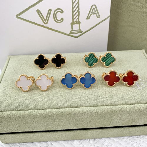 Replica Van Cleef & Arpels Earrings For Women #1162171 $27.00 USD for Wholesale